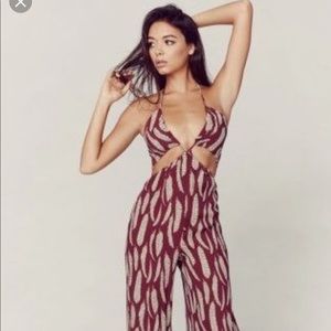 Blue Life Mighty Aphrodite Jumpsuit in red